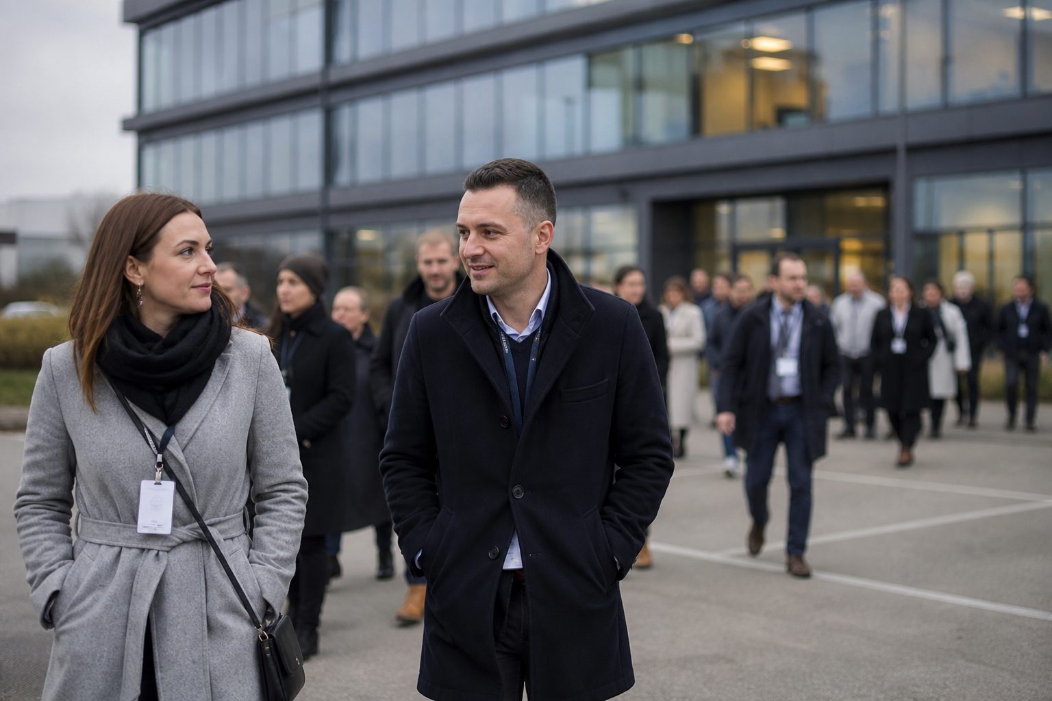 Próbna ewakuacja w obiekcie